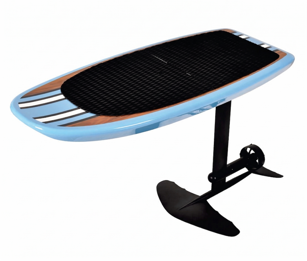 Electric Hydrofoil eFoil 8KW (10.7 HP) 40 MPH Top Speed High Performance Carbon Fiber Jet Board 58 Ah Battery 286 lbs weight capacity