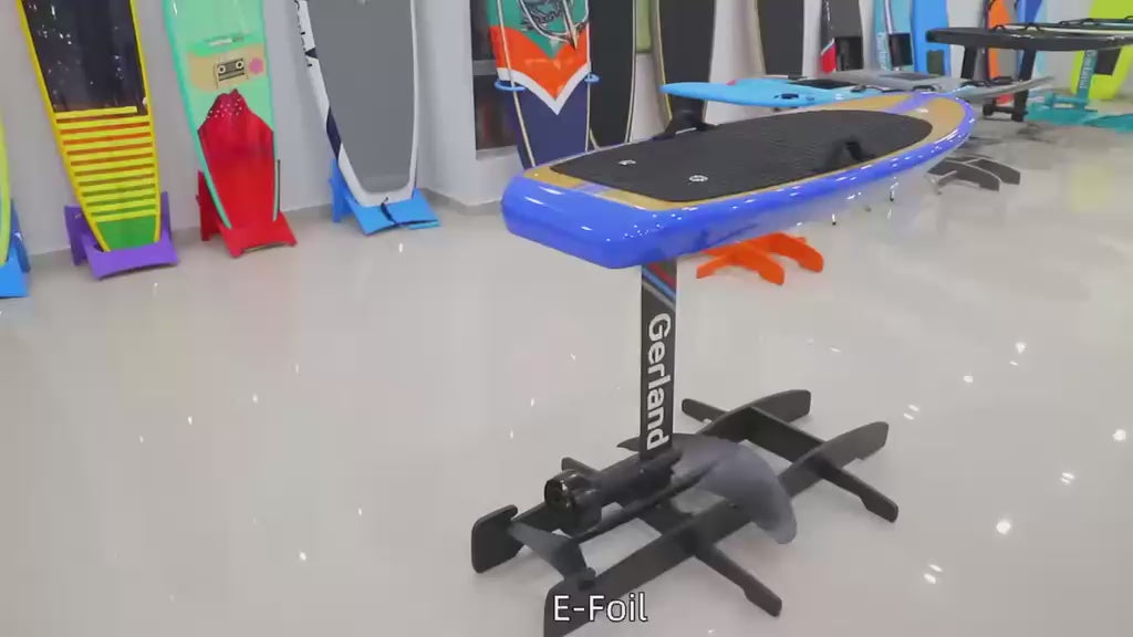 Electric Hydrofoil eFoil 8KW (10.7 HP) 40 MPH Top Speed High Performance Carbon Fiber Jet Board 58 Ah Battery 286 lbs weight capacity